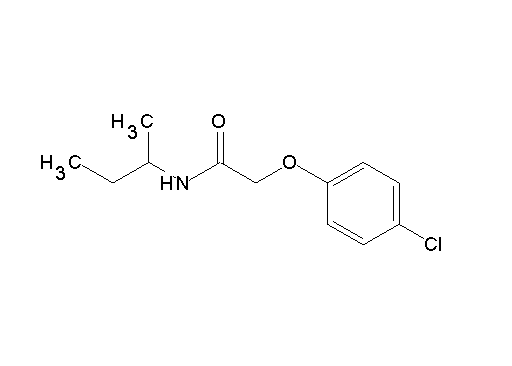 N-(sec-butyl)-2-(4-chlorophenoxy)acetamide - Click Image to Close