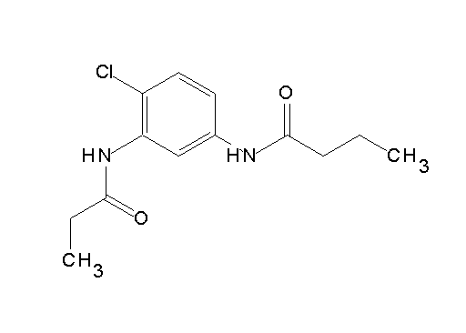 N-[4-chloro-3-(propionylamino)phenyl]butanamide - Click Image to Close