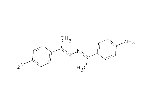 (4-{N-[1-(4-aminophenyl)ethylidene]ethanehydrazonoyl}phenyl)amine - Click Image to Close