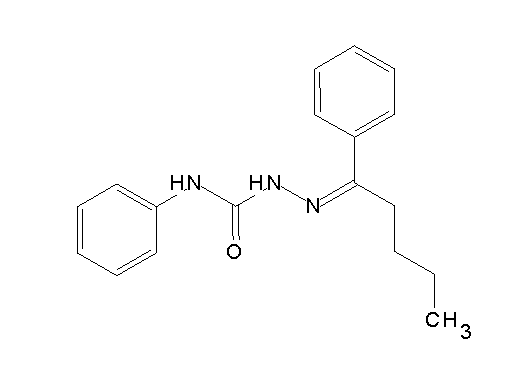1-phenyl-1-pentanone N-phenylsemicarbazone
