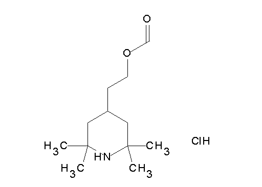 2-(2,2,6,6-tetramethyl-4-piperidinyl)ethyl formate hydrochloride - Click Image to Close