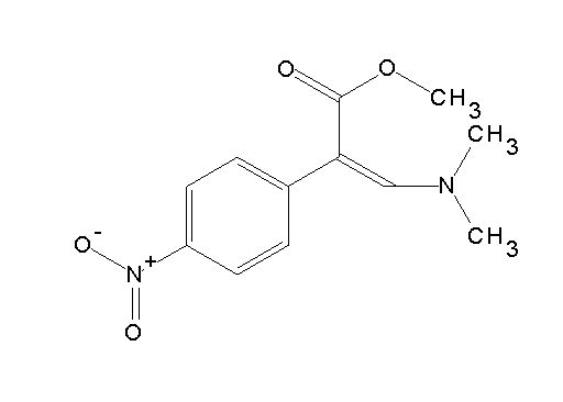 methyl 3-(dimethylamino)-2-(4-nitrophenyl)acrylate - Click Image to Close