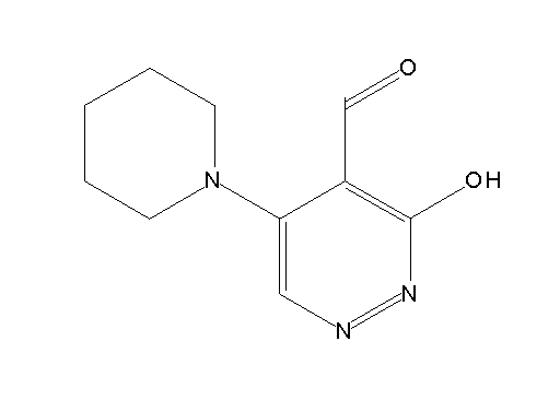 3-hydroxy-5-(1-piperidinyl)-4-pyridazinecarbaldehyde - Click Image to Close