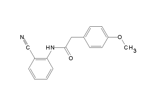 N-(2-cyanophenyl)-2-(4-methoxyphenyl)acetamide - Click Image to Close