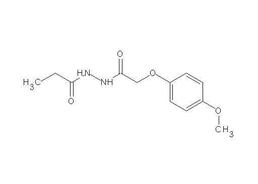 N'-[2-(4-methoxyphenoxy)acetyl]propanohydrazide - Click Image to Close
