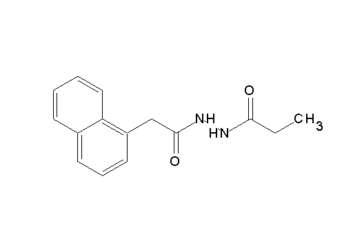 N'-[2-(1-naphthyl)acetyl]propanohydrazide