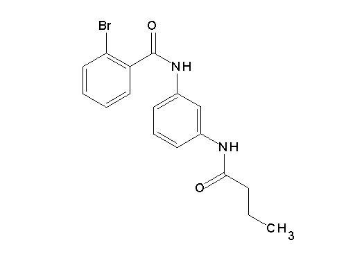 2-bromo-N-[3-(butyrylamino)phenyl]benzamide - Click Image to Close
