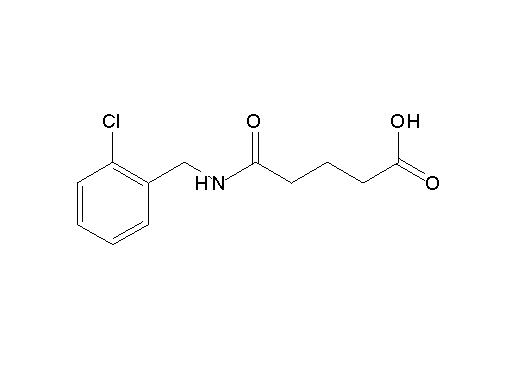 5-[(2-chlorobenzyl)amino]-5-oxopentanoic acid