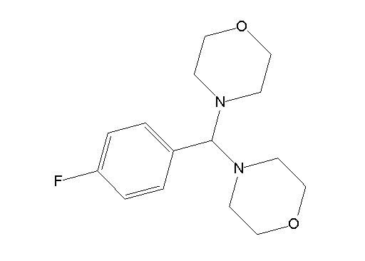 4,4'-[(4-fluorophenyl)methylene]dimorpholine