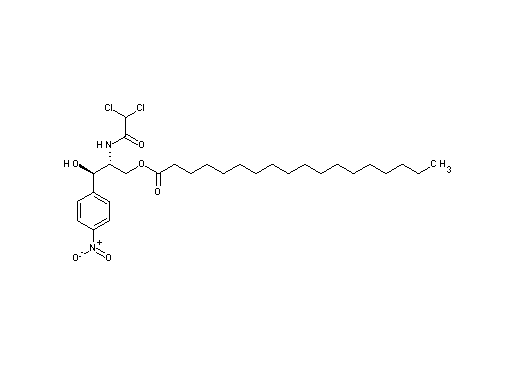 2-[(dichloroacetyl)amino]-3-hydroxy-3-(4-nitrophenyl)propyl stearate