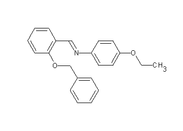 N-[2-(benzyloxy)benzylidene]-4-ethoxyaniline