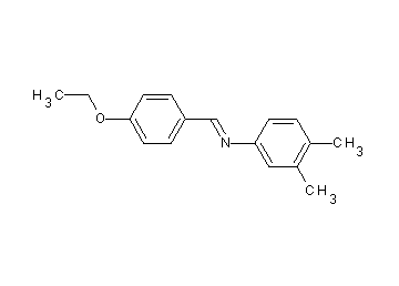 N-(4-ethoxybenzylidene)-3,4-dimethylaniline