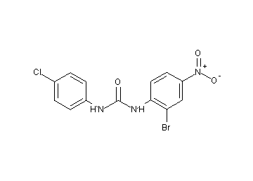 N-(2-bromo-4-nitrophenyl)-N'-(4-chlorophenyl)urea