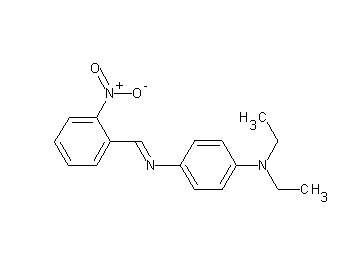 N,N-diethyl-N'-(2-nitrobenzylidene)-1,4-benzenediamine