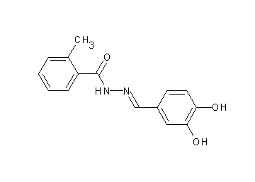 N'-(3,4-dihydroxybenzylidene)-2-methylbenzohydrazide