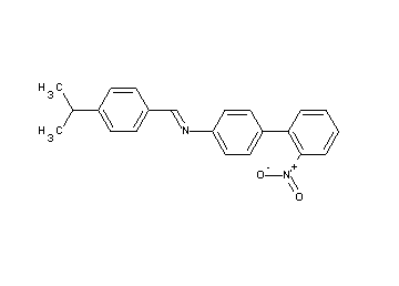 N-(4-isopropylbenzylidene)-2'-nitro-4-biphenylamine