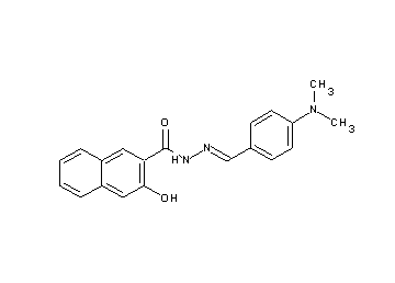 N'-[4-(dimethylamino)benzylidene]-3-hydroxy-2-naphthohydrazide