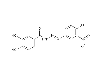 N'-(4-chloro-3-nitrobenzylidene)-3,4-dihydroxybenzohydrazide