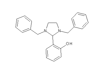 2-(1,3-dibenzyl-2-imidazolidinyl)phenol