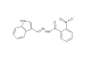 N'-(1H-indol-3-ylmethylene)-2-nitrobenzohydrazide