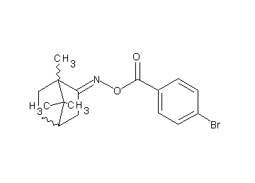 1,7,7-trimethylbicyclo[2.2.1]heptan-2-one O-(4-bromobenzoyl)oxime