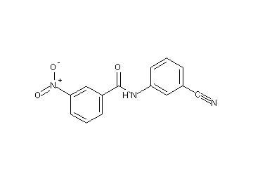 N-(3-cyanophenyl)-3-nitrobenzamide