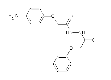 2-(4-methylphenoxy)-N'-(phenoxyacetyl)acetohydrazide