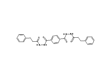 N'1,N'4-bis(3-phenylpropanoyl)terephthalohydrazide