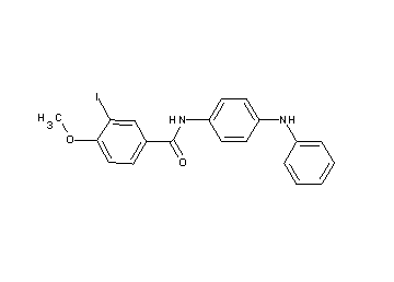 N-(4-anilinophenyl)-3-iodo-4-methoxybenzamide