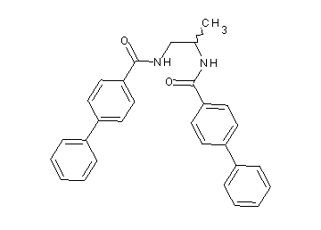 N,N'-1,2-propanediyldi(4-biphenylcarboxamide)