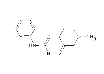 3-methylcyclohexanone N-phenylthiosemicarbazone