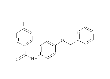 N-[4-(benzyloxy)phenyl]-4-fluorobenzamide