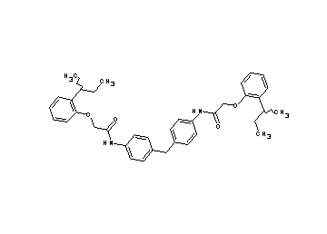 N,N'-[methylenebis(4,1-phenylene)]bis[2-(2-sec-butylphenoxy)acetamide]