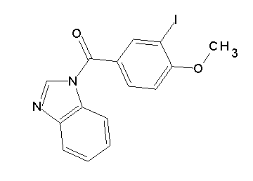 1-(3-iodo-4-methoxybenzoyl)-1H-benzimidazole