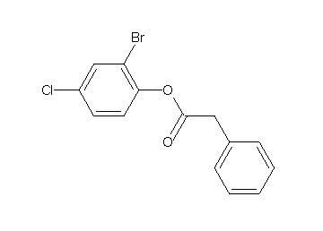 2-bromo-4-chlorophenyl phenylacetate