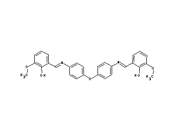 2,2'-[oxybis(4,1-phenylenenitrilomethylylidene)]bis(6-methoxyphenol)