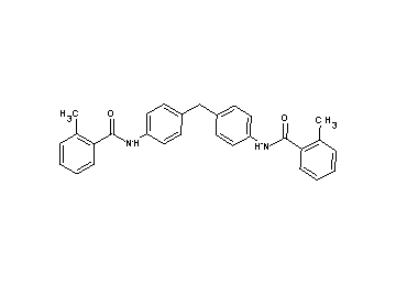 N,N'-[methylenebis(4,1-phenylene)]bis(2-methylbenzamide)