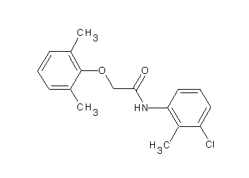 N-(3-chloro-2-methylphenyl)-2-(2,6-dimethylphenoxy)acetamide