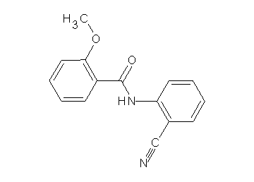 N-(2-cyanophenyl)-2-methoxybenzamide