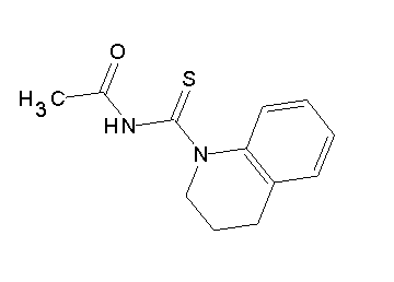 N-(3,4-dihydro-1(2H)-quinolinylcarbonothioyl)acetamide