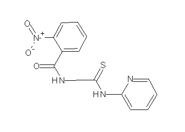 2-nitro-N-[(2-pyridinylamino)carbonothioyl]benzamide