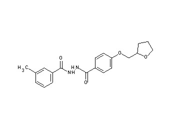 3-methyl-N'-[4-(tetrahydro-2-furanylmethoxy)benzoyl]benzohydrazide