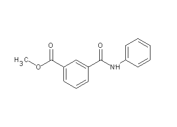 methyl 3-(anilinocarbonyl)benzoate