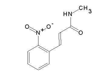 N-methyl-3-(2-nitrophenyl)acrylamide