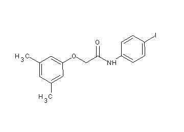 2-(3,5-dimethylphenoxy)-N-(4-iodophenyl)acetamide