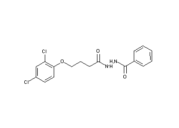 N'-[4-(2,4-dichlorophenoxy)butanoyl]benzohydrazide