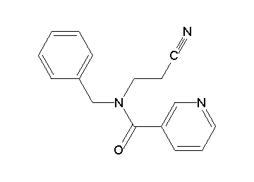 N-benzyl-N-(2-cyanoethyl)nicotinamide