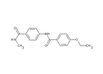 4-ethoxy-N-{4-[(methylamino)carbonyl]phenyl}benzamide