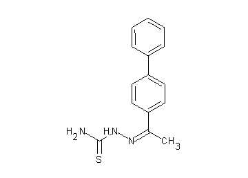 1-(4-biphenylyl)ethanone thiosemicarbazone