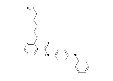 N-(4-anilinophenyl)-2-(pentyloxy)benzamide